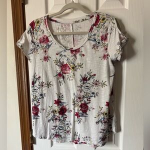 Floral Print Women's Top